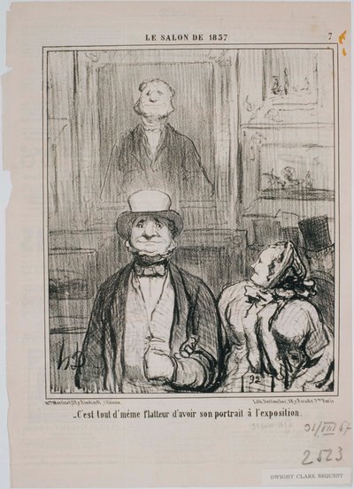 Le Salon de 1857 - Honoré Daumier