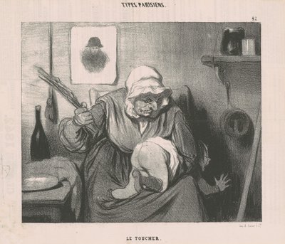 Le Toucher - Honoré Daumier