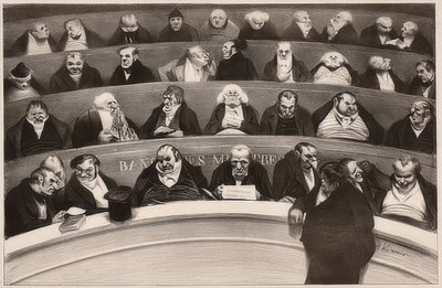 Le Ventre législatif. Aspects des bancs ministériels de la chambre non prostituée de 1834 - Honoré Daumier