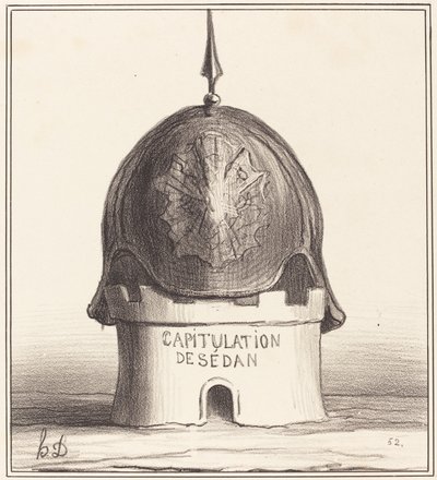 Le couronnement de son édifice - Honoré Daumier