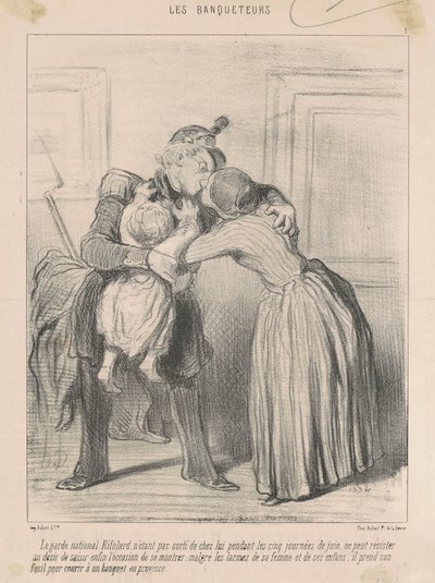 Le garde national Rifolard ... - Honoré Daumier