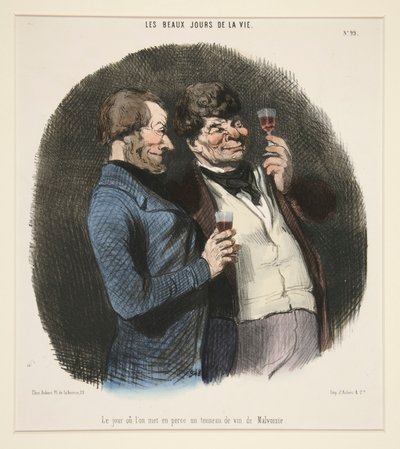 Le jour où l - Honoré Daumier