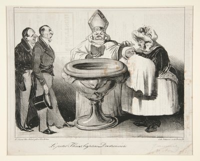 Le petit Thiers, baptisé Doctrinaire - Honoré Daumier