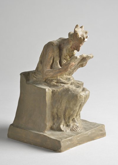 Le roi Minos Sculpture d