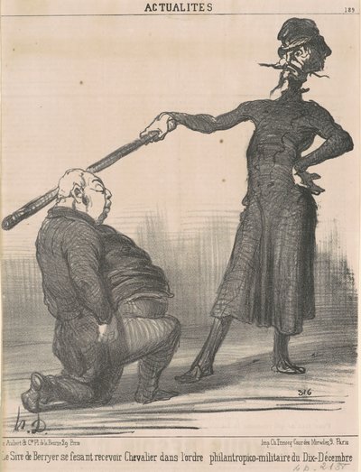 Le sire de Berryer Chevalier - Honoré Daumier