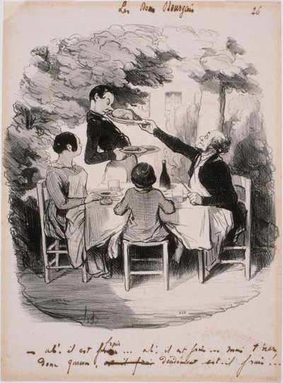 Les Bons Bourgeois - Honoré Daumier