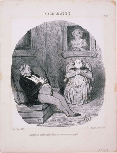 Les Bons Bourgeois - Honoré Daumier