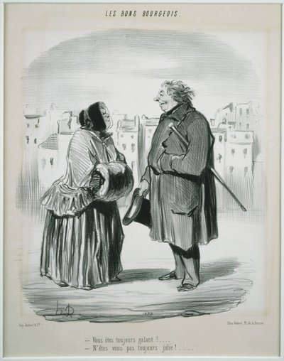 Les Bons Bourgeois - Honoré Daumier