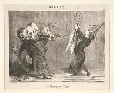 Les Horaces - Honoré Daumier