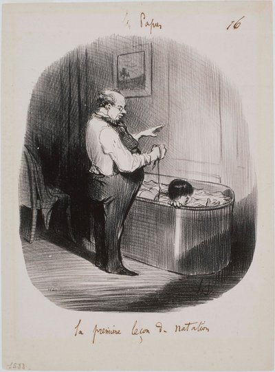 Les Papas - Honoré Daumier