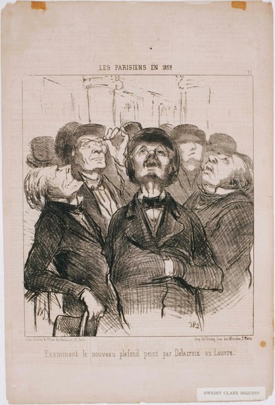 Les Parisiens en 1852 - Honoré Daumier