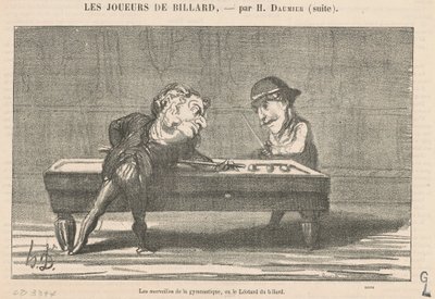 Les merveilles de la gymnastique - Honoré Daumier