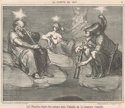 Les planètes étant elles-mêmes - Honoré Daumier