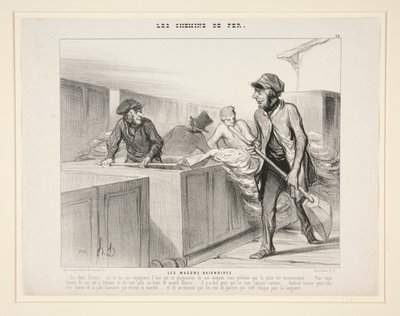 Les wagons-baignoires : Dis donc, Jérôme - Honoré Daumier