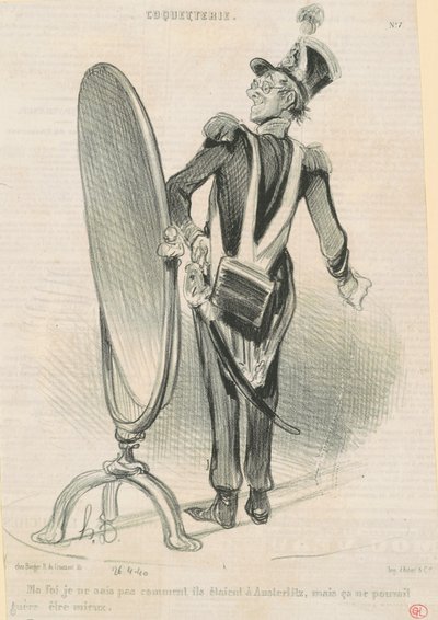 Ma foi je ne sais pas comment ils - Honoré Daumier