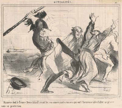 Manière dont - Honoré Daumier