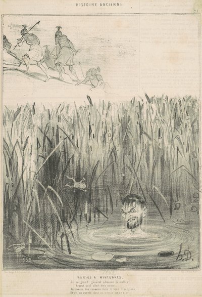 Marius à Minturnes - Honoré Daumier