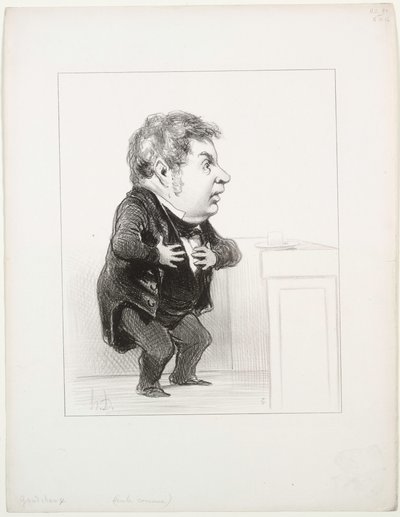 Michel Goudchaux, 1849 - Honoré Daumier
