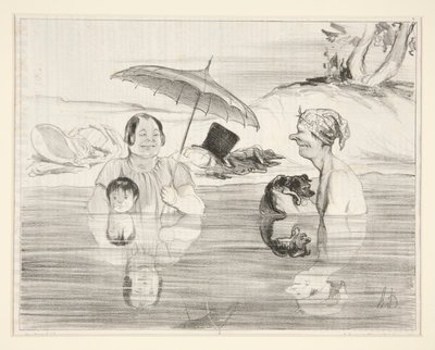 Mme. Greluche: Oh Gustave, qu - Honoré Daumier