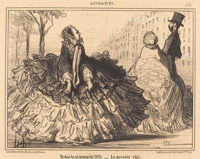 Modes du printemps de 1855 - Honoré Daumier