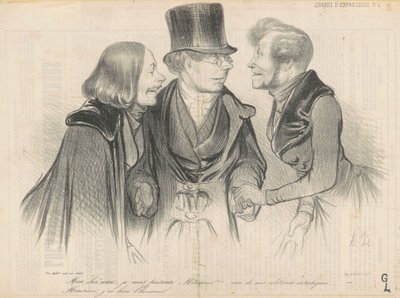 Mon cher ami, je vous présente Monsieur - Honoré Daumier