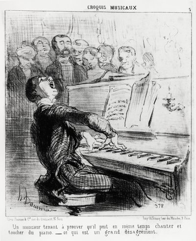 Esquisses musicales : un gentleman qui tient à prouver qu