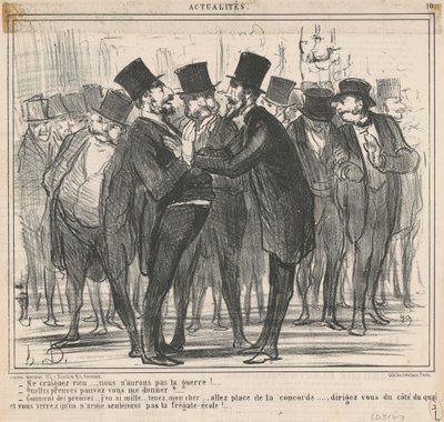 Ne craignez rien ... - Honoré Daumier