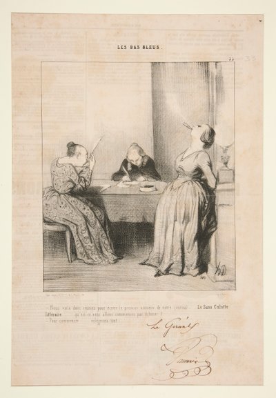 Nous voilà donc réunies - Honoré Daumier