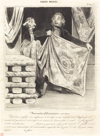 Nouveautés philanthropiques - Honoré Daumier