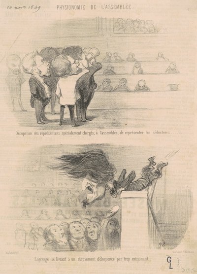 Occupation des représentants ... - Honoré Daumier