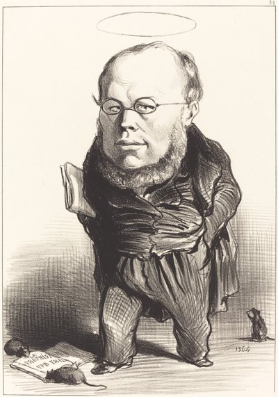 P.J. Proudhon - Honoré Daumier
