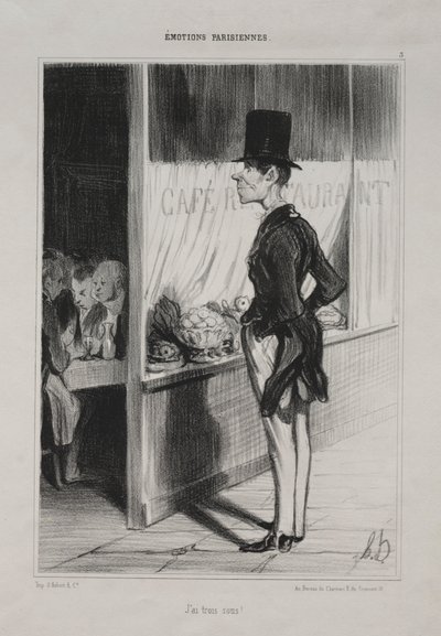 Émotions parisiennes, planche 3 : J