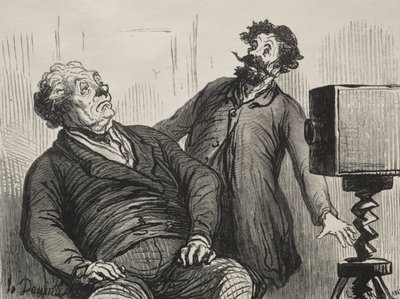 Photographe et photographiés - Honoré Daumier