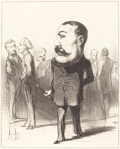 Pierre-Napoléon Bonaparte - Honoré Daumier