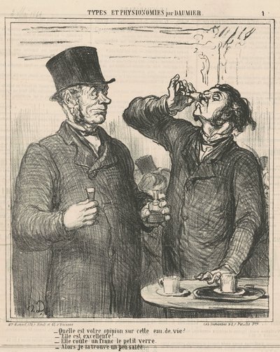 Quelle est votre opinion sur ... - Honoré Daumier