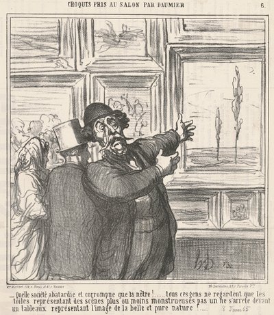 Quelle société abatarde et corrompue ... - Honoré Daumier