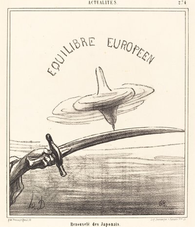 Renouvelé des Japonais - Honoré Daumier