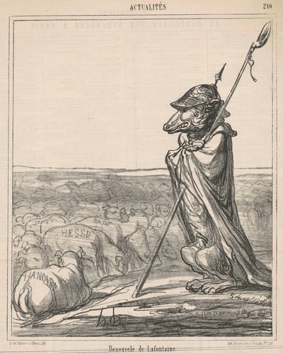 Renouvelée de la fontaine - Honoré Daumier