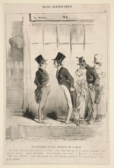 Robert Macaire directeur - Honoré Daumier