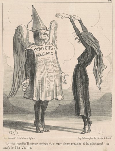 Sainte Rosette Tamisier - Honoré Daumier