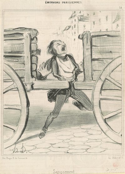 Saisissement - Honoré Daumier