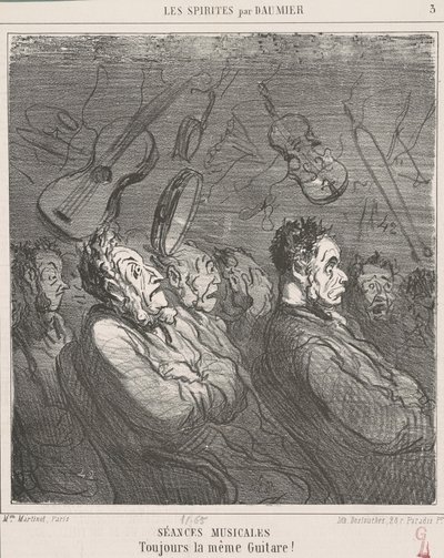 Séances musicales - Honoré Daumier