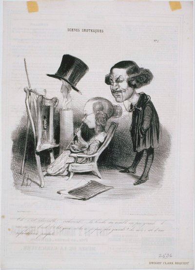 Scènes Grotesques - Honoré Daumier