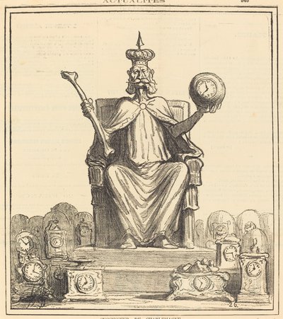 Successeur de Charlemagne - Honoré Daumier