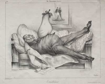 Le Cauchemar - Honoré Daumier