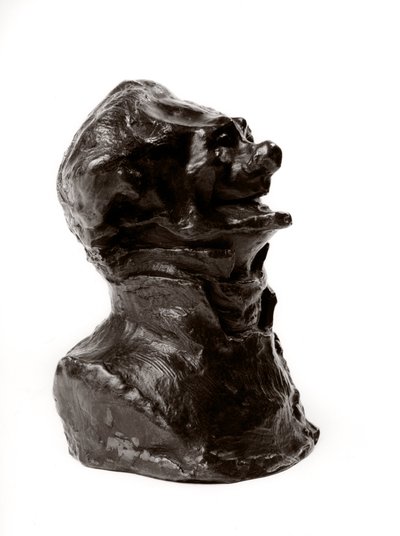 Les bustes des « Célébrités du Juste Milieu » Caricature de Charles Philipon, directeur de « La Caricature » et du « Charivari ». Journaliste. Le rire édenté. Sculpture par Honoré Daumier (19e siècle) - Honoré Daumier