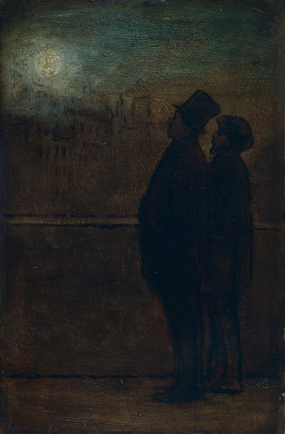 Les marcheurs de nuit, 1828-1879 - Honoré Daumier
