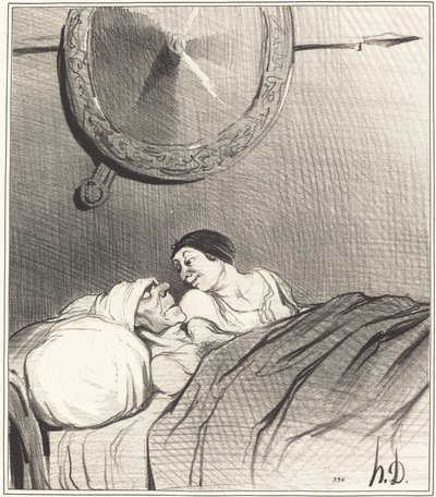 Ulysse et Pénélope - Honoré Daumier