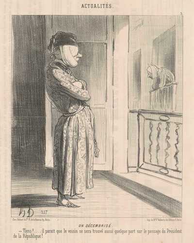 Un Décembrisé - Honoré Daumier
