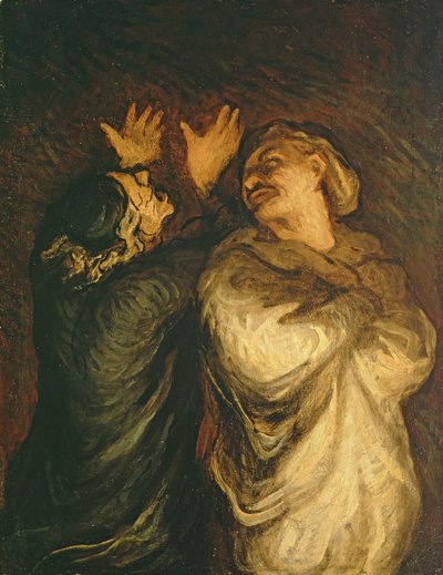 Un Scapin, 1860-62 - Honoré Daumier
